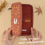 Tsuki ‘Mythical Autumn in Japan’ Pen Pouch ☾