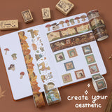 Tsuki ‘Forest Friends’ Washi Tape Set ☾