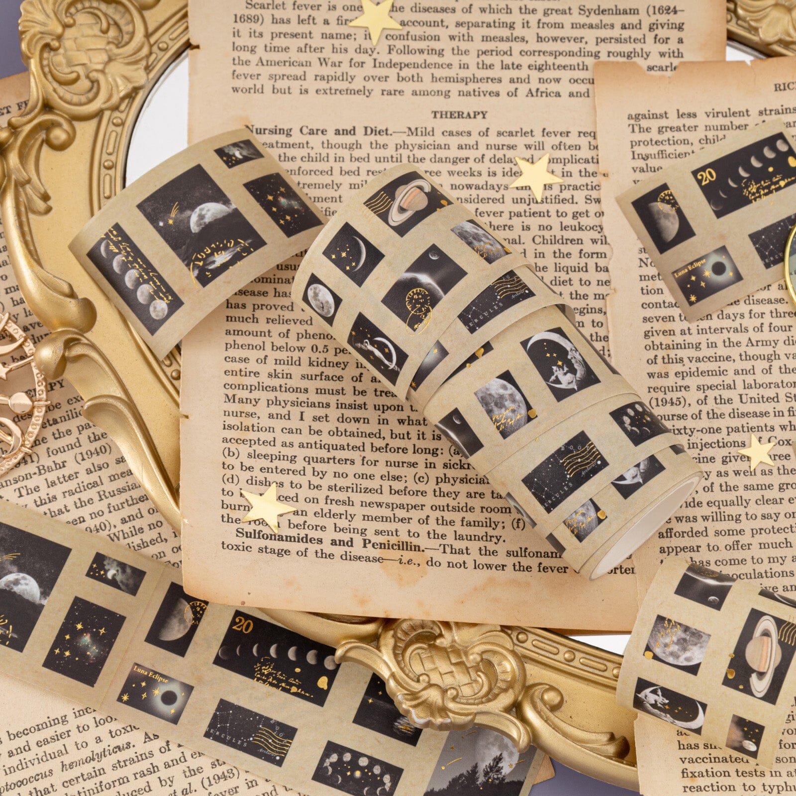 Tsuki ‘Lunar Mystery’ Washi Tape Set ☾