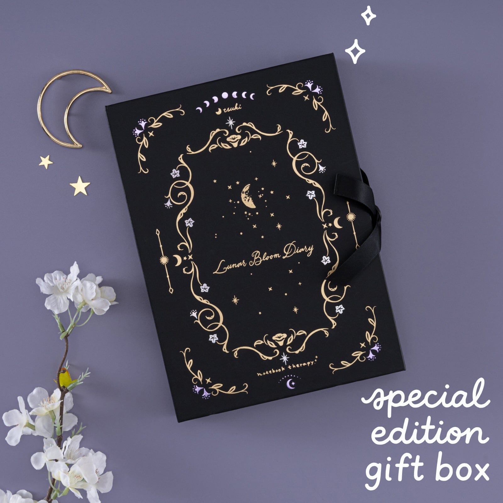Tsuki ‘Lunar Bloom’ Collector's Edition 2026 Moon Planner Bullet Journal ☾
