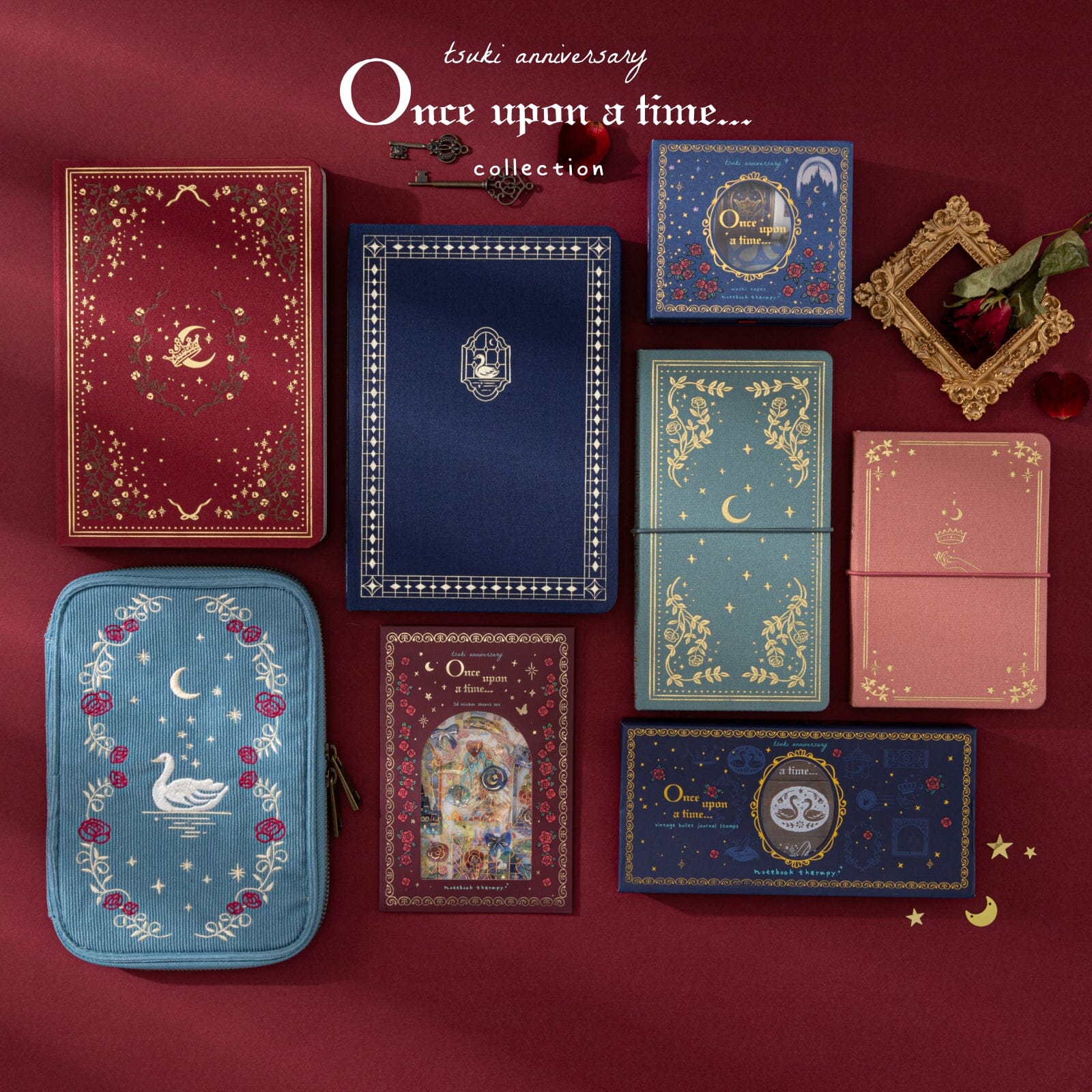 Tsuki ‘Once Upon a Time’ 3D Sticker Set ☾