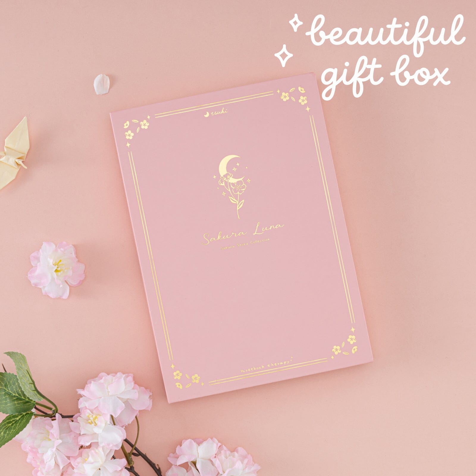 Tsuki ‘Sakura Luna’ Limited Edition Luxury Bullet Journal ☾