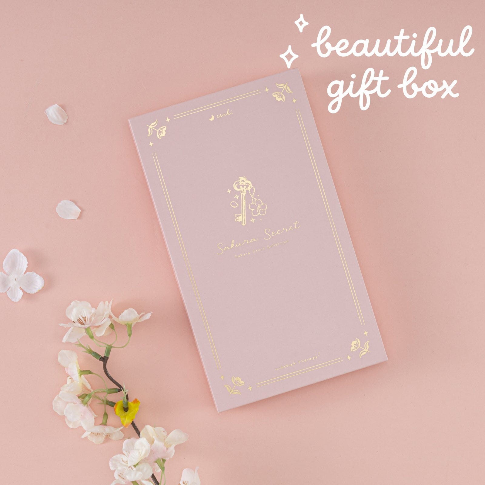Tsuki ‘Sakura Secret’ Travel Notebook ☾