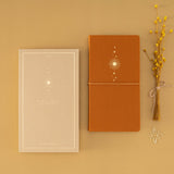 Tsuki ‘Sunbeam Magic’ Kraft Travel Notebook ☾