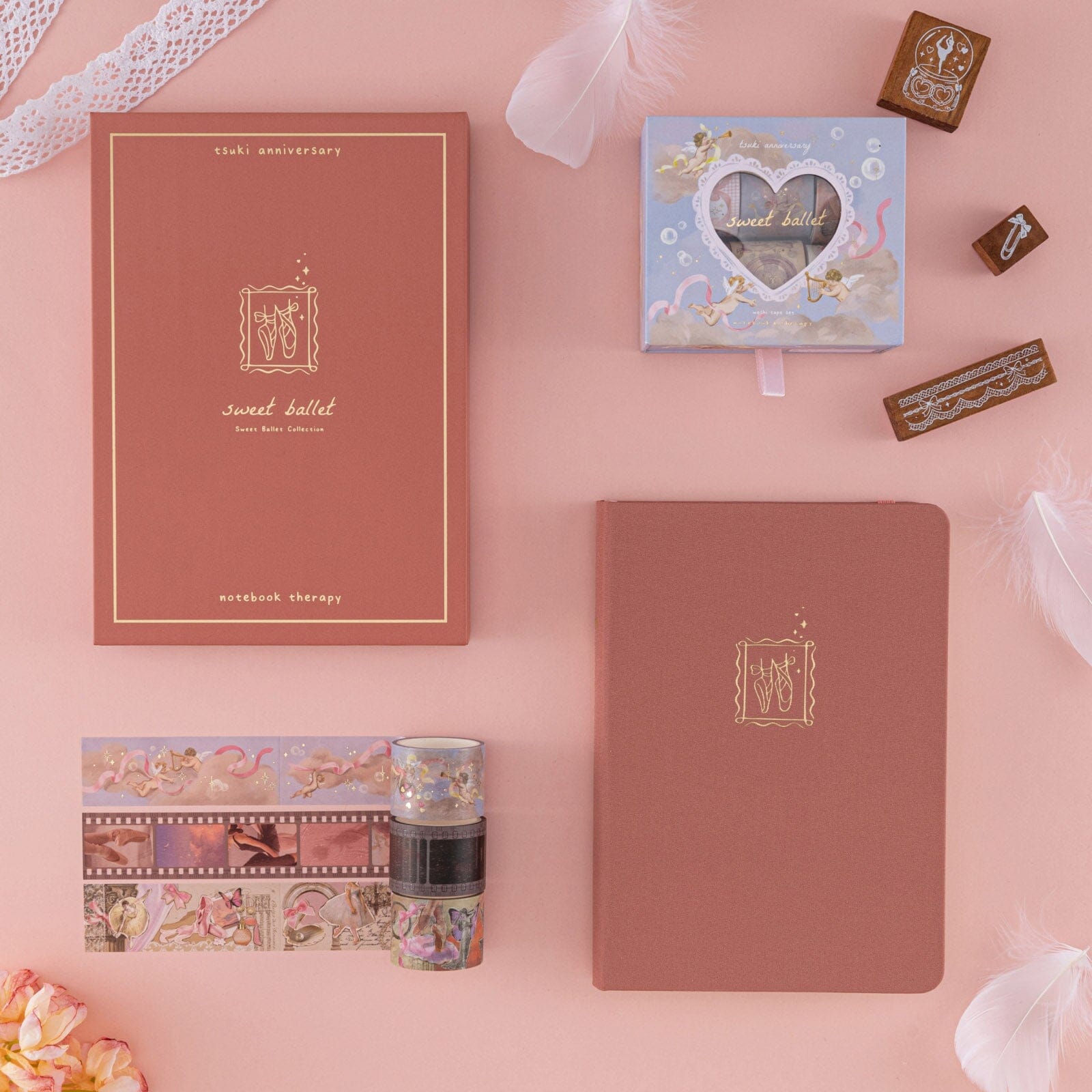 Tsuki ‘Sweet Ballet’ Limited Edition Luxury Bullet Journal ☾