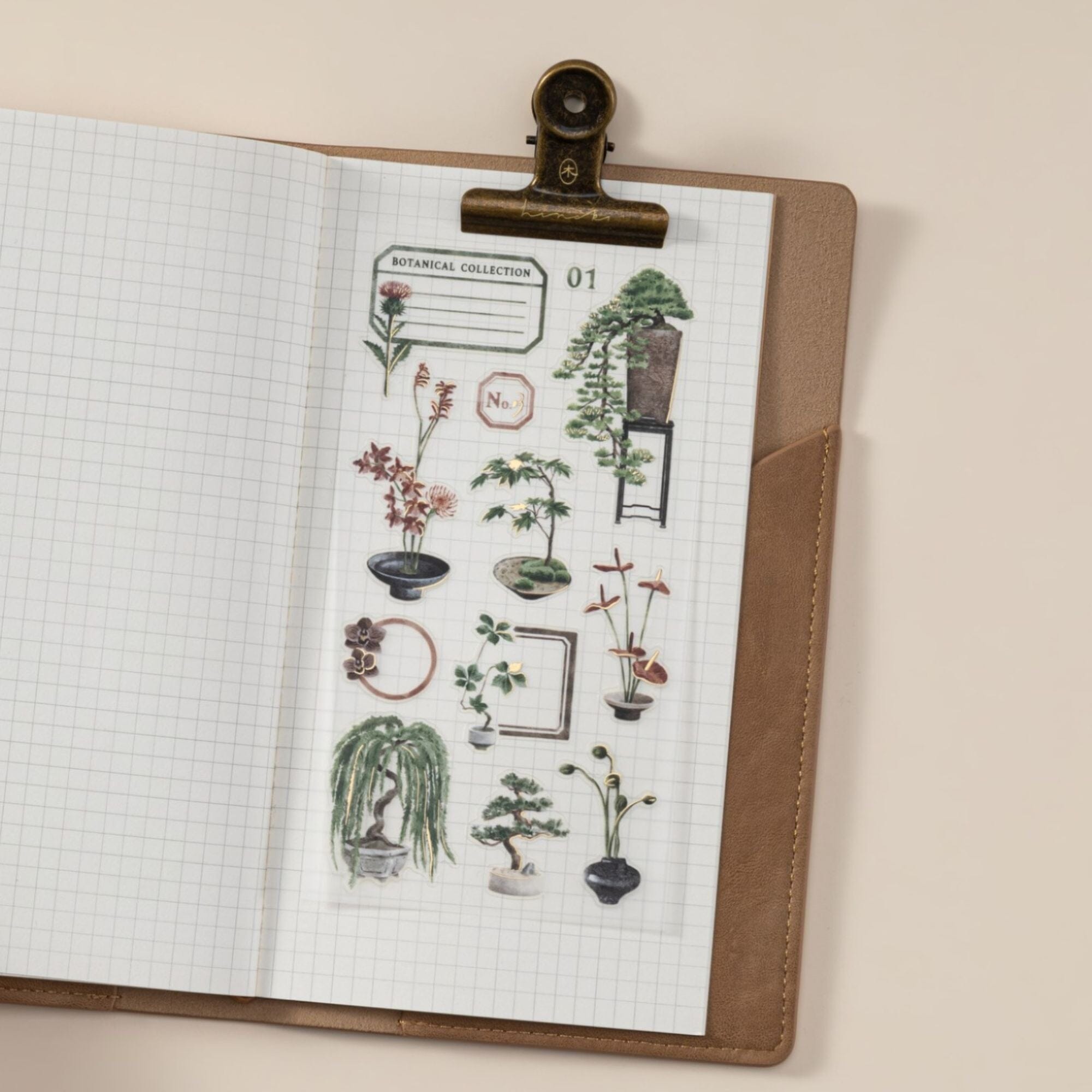 Hinoki - ‘The Wandering Botanist’ Sticker Sheets