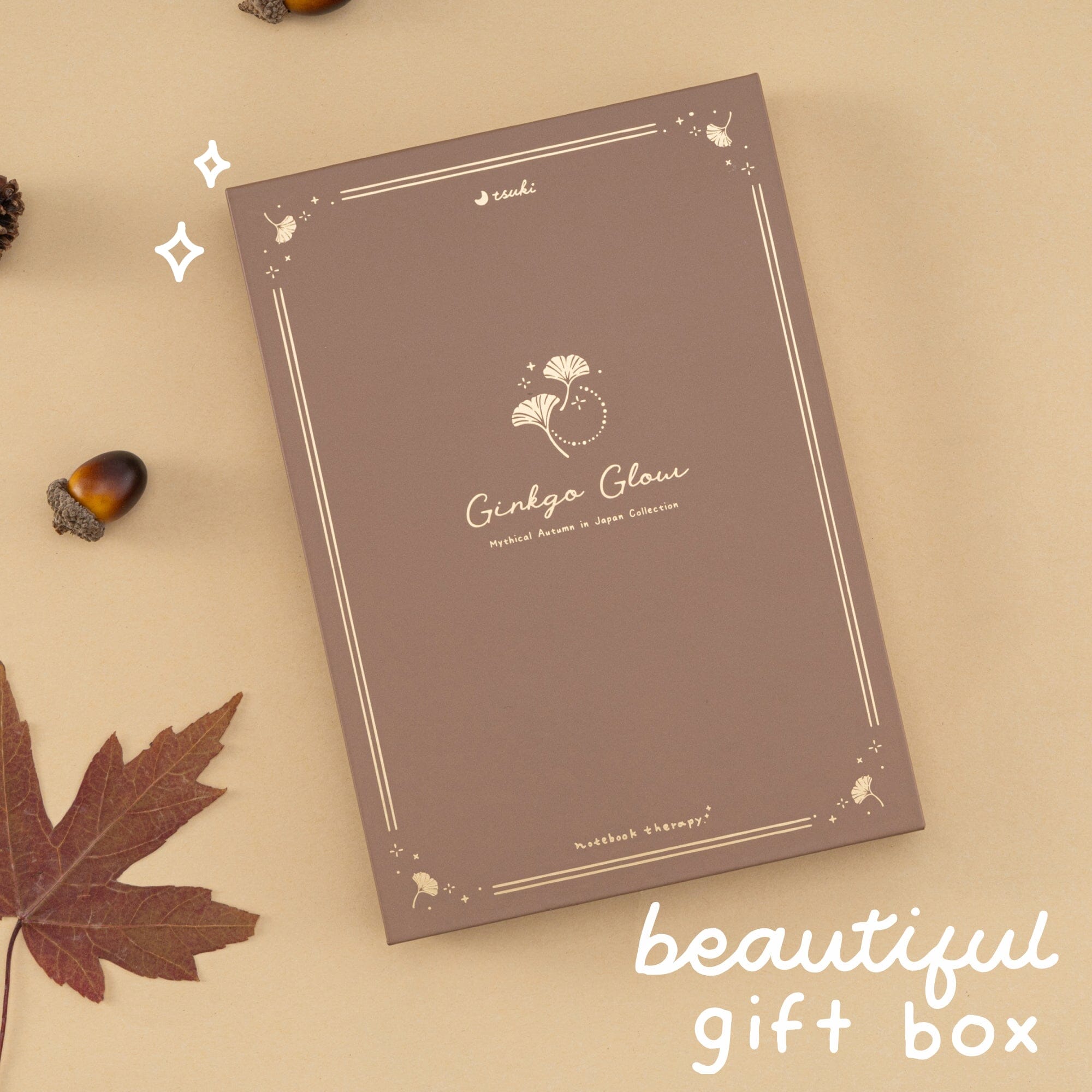Tsuki ‘Ginkgo Glow’ Limited Edition A5 Bullet Journal ☾