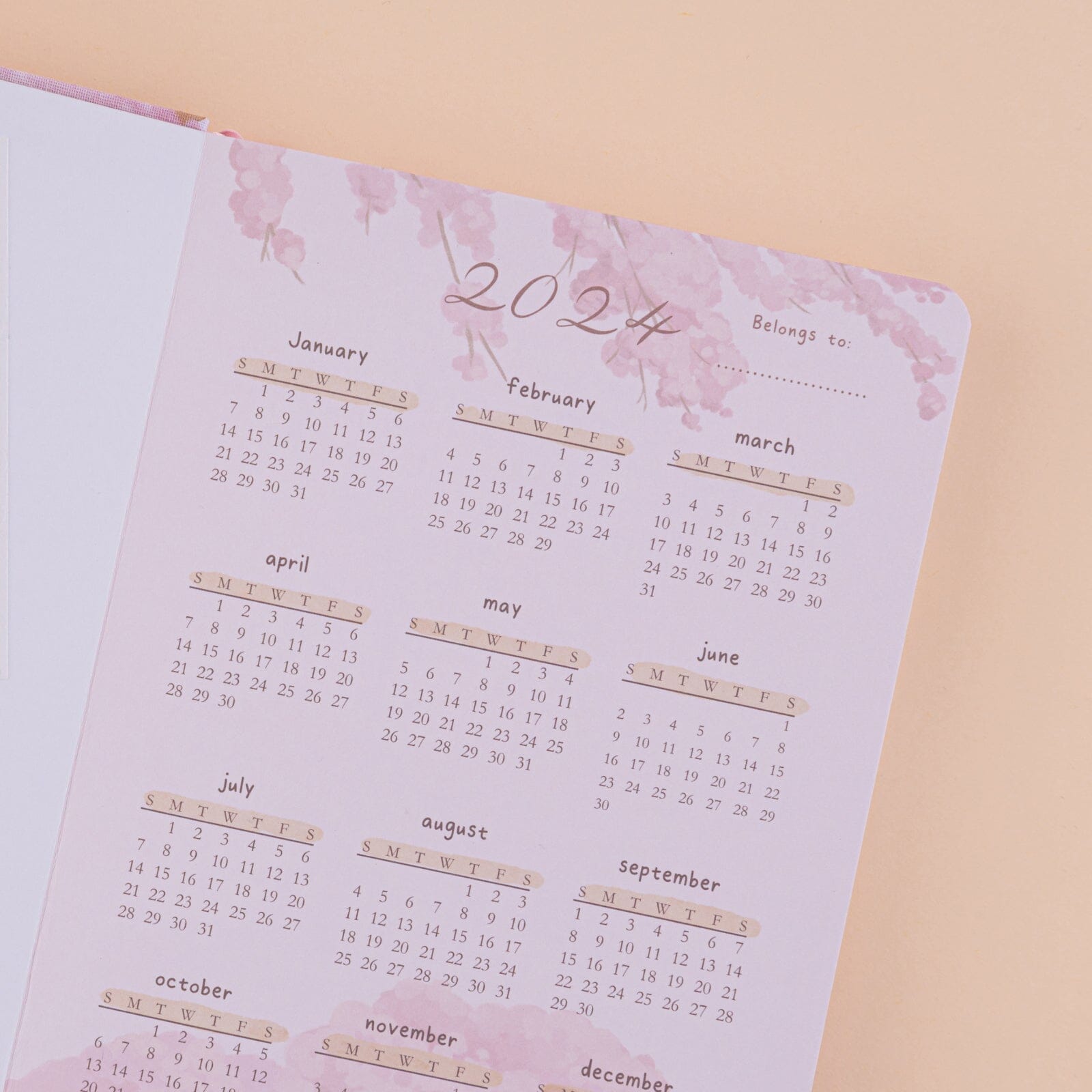 Tsuki Four Seasons: Spring Collector’s Edition 2024 Bullet Journal ☾