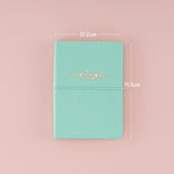Tsuki ‘Sakura Mint’ A6 Travel Notebook ☾