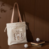 Tsuki ‘Vintage Neko’ Limited Edition Embroidered Tote Bag ☾