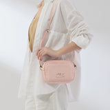 Hinoki - Pink Canvas Travel Pouch