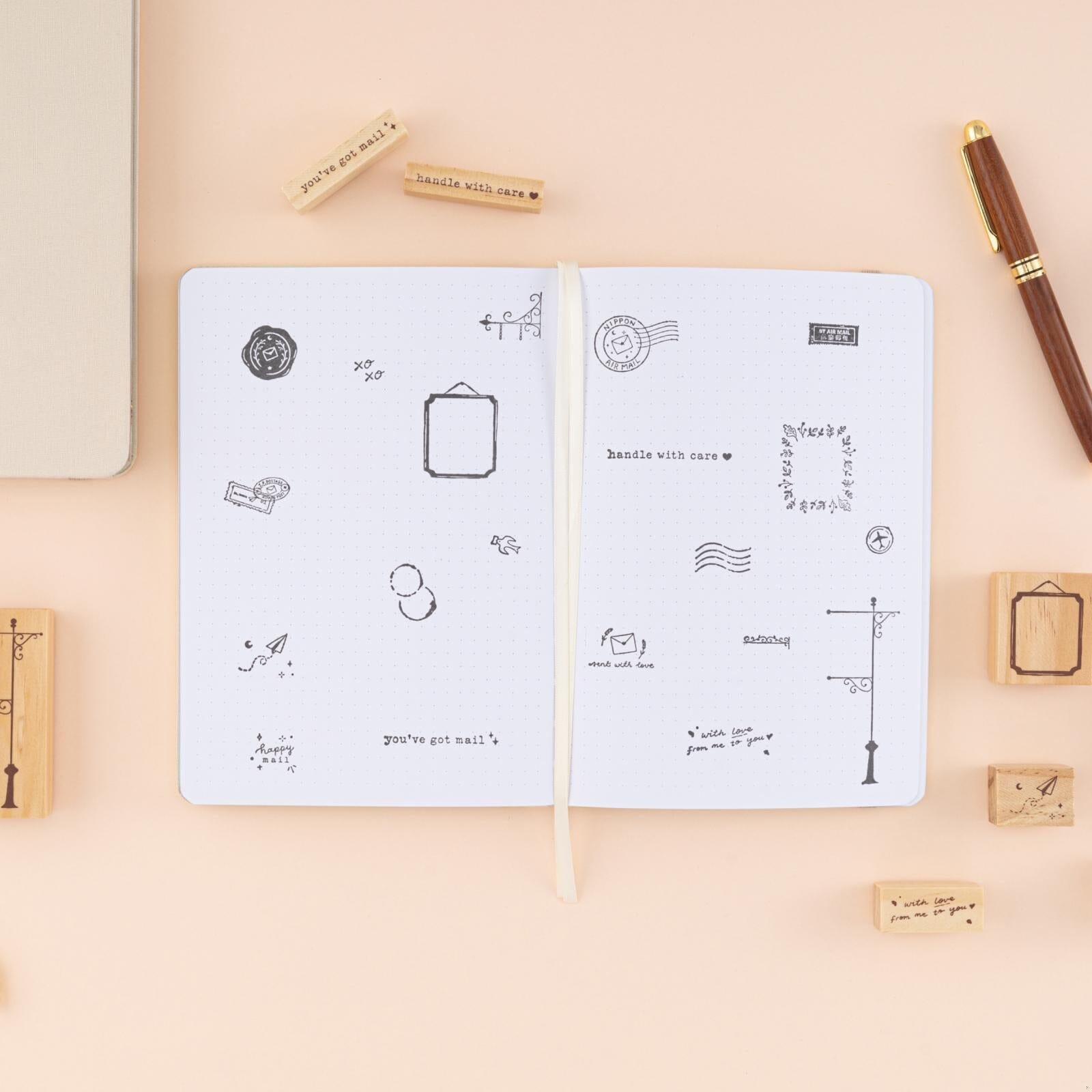 Tsuki ‘Our Letters’ Penpal Stamp Set ☾