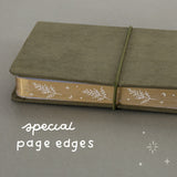 Tsuki ‘Fern Fable’ A6 Luxury Travel Notebook ☾