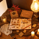 Tsuki ‘Cozy Friends’ Luxury Travel Notebook ☾