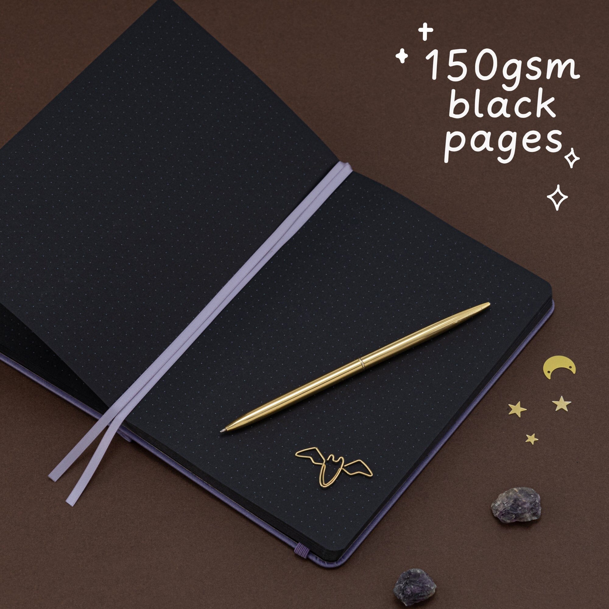 Tsuki ‘Violet Nocturne’ Limited Edition A5 Bullet Journal ☾