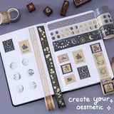 Tsuki ‘Moonflower Magic’ Washi Tape Set ☾