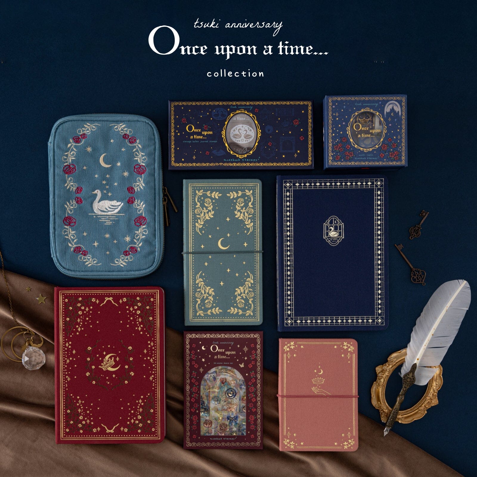 Tsuki ‘Majestic Moon’ Limited Edition Kraft Paper Bullet Journal in A5 ☾