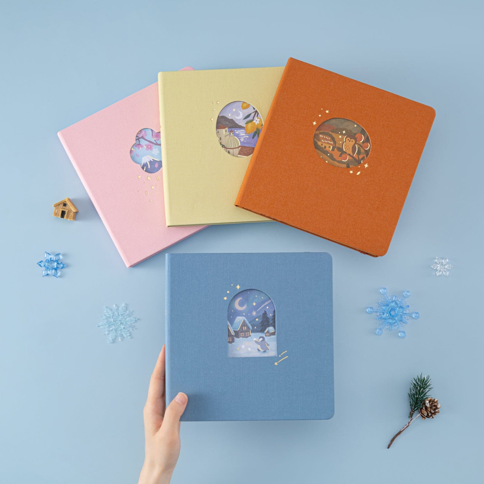 Tsuki Four Seasons: Winter Collector’s Edition 2025 Square Bullet Journal ☾