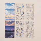 Hinoki - ‘Into the Sky’ Day and Night Sticker Set