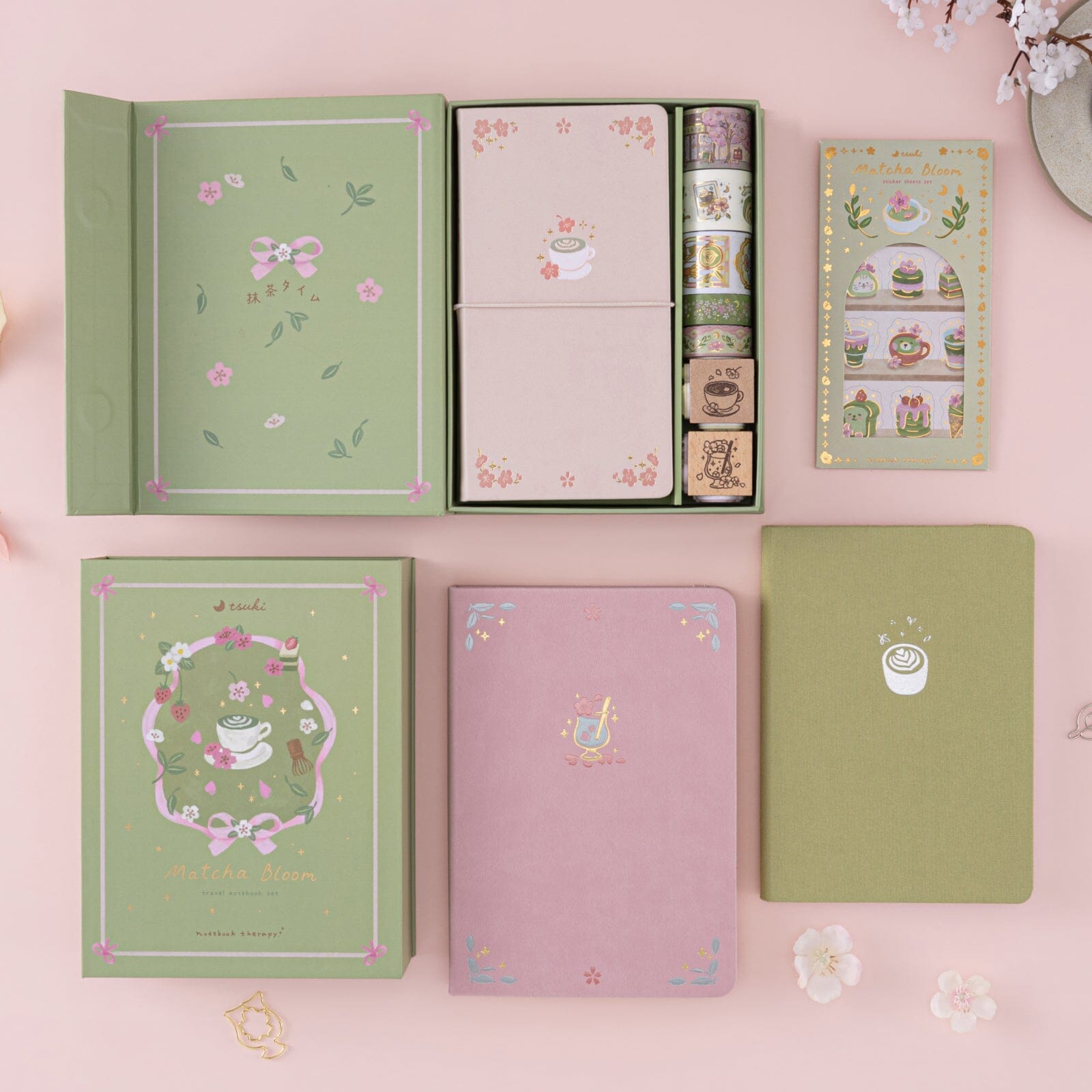 Tsuki ‘Matcha Matcha’ Limited Edition Bullet Journal ☾