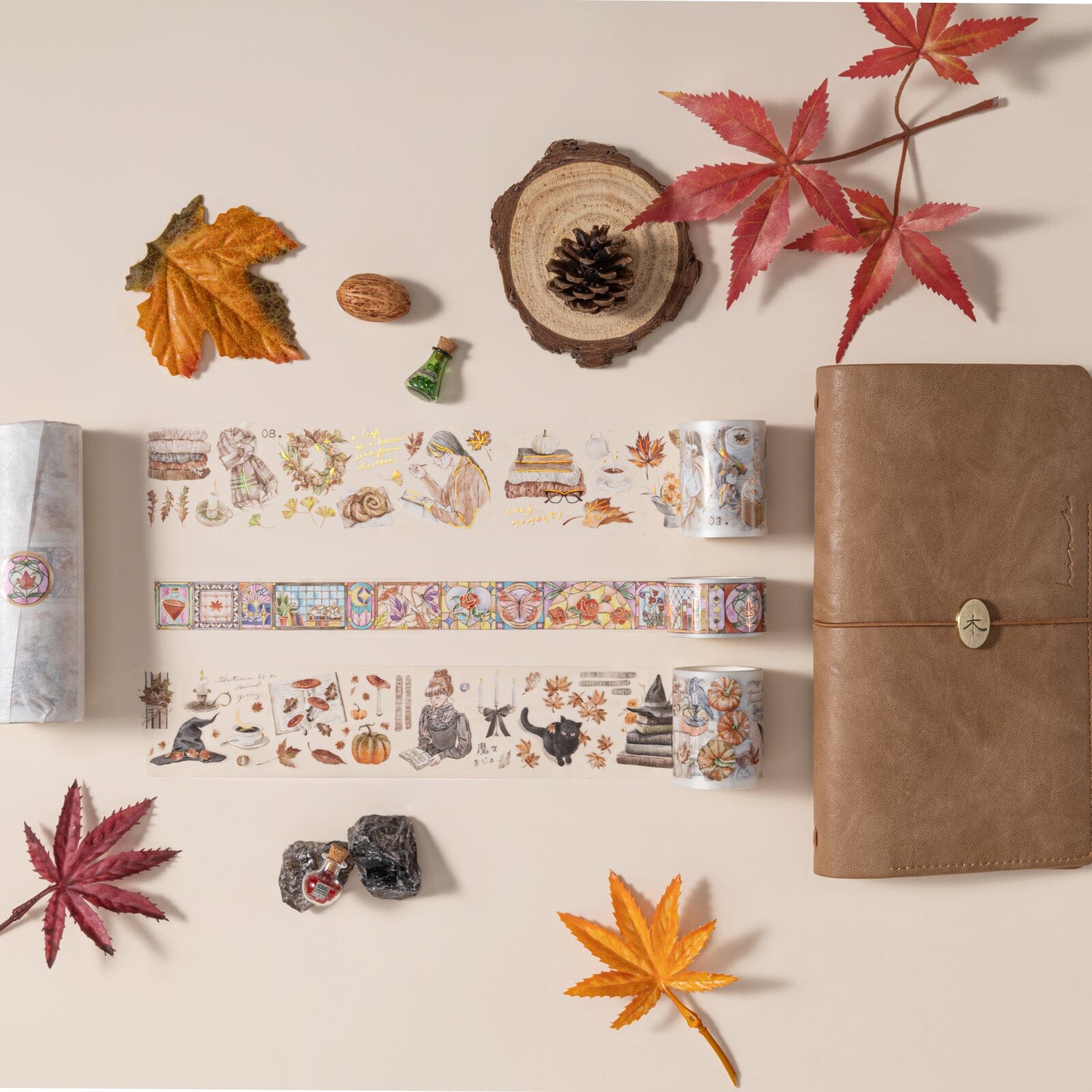 Hinoki - ‘Into the Enchantment’ PET Decorative Tape