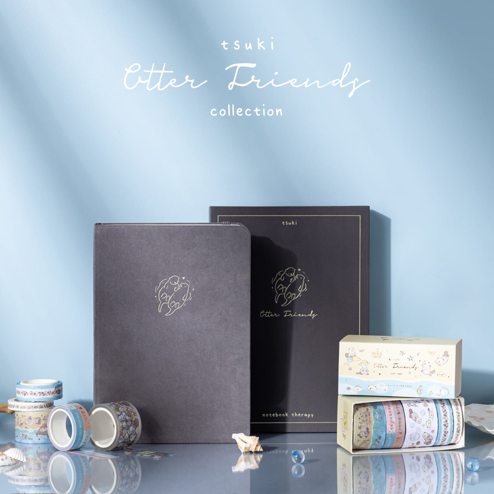 Tsuki ‘Otter Friends’ Limited Edition Bullet Journal ☾