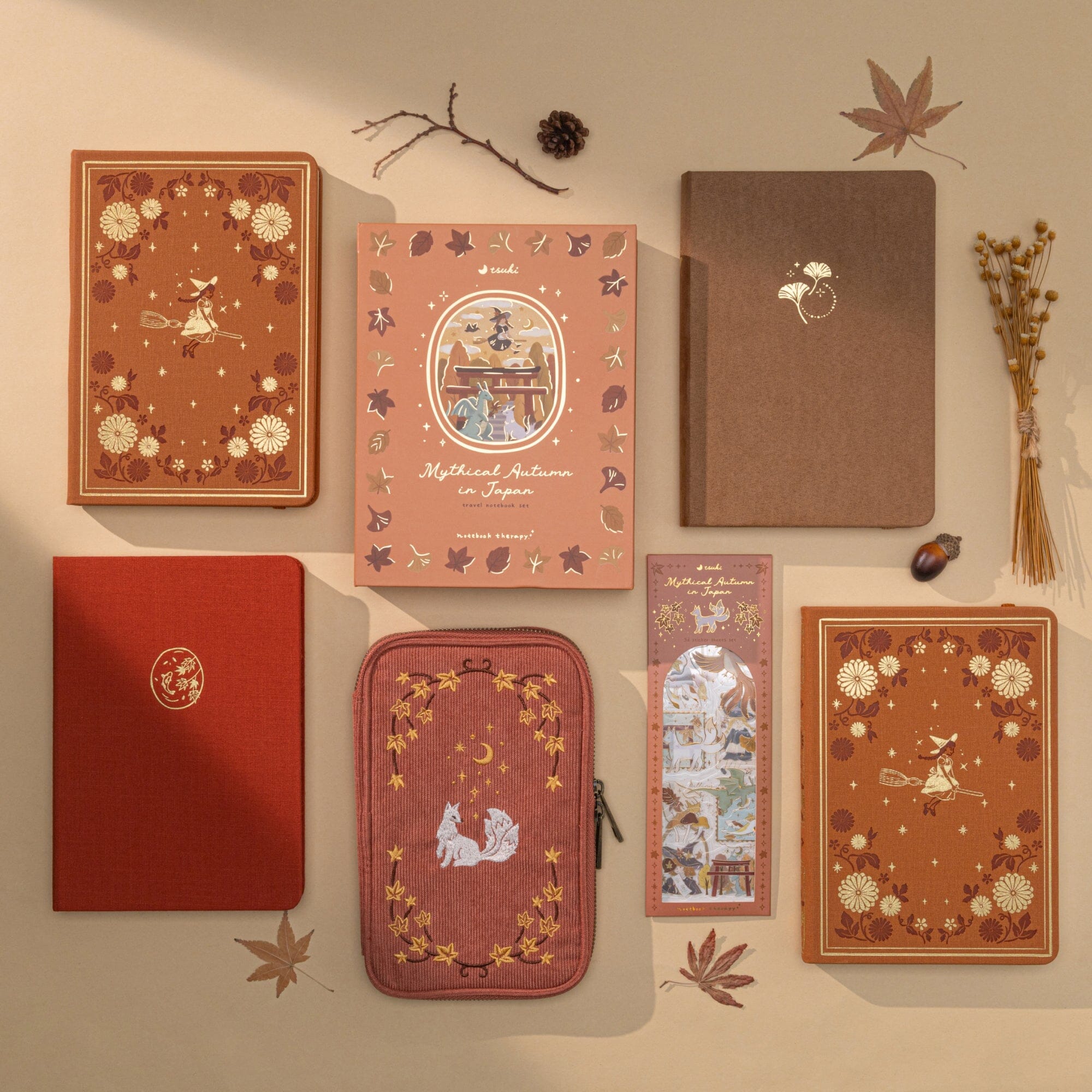 Tsuki ‘Ginkgo Glow’ Limited Edition A5 Bullet Journal ☾