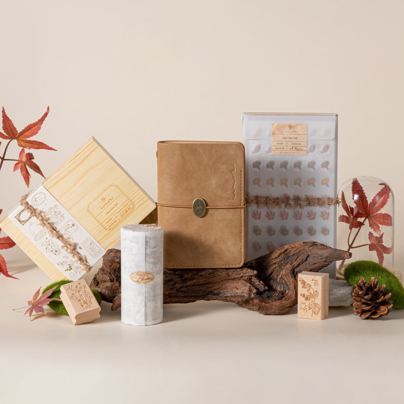 Hinoki - No.02 Passport Size Travel Notebook