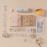 Hinoki - ‘Into the Spring’ Engraved Wooden Stamp Set