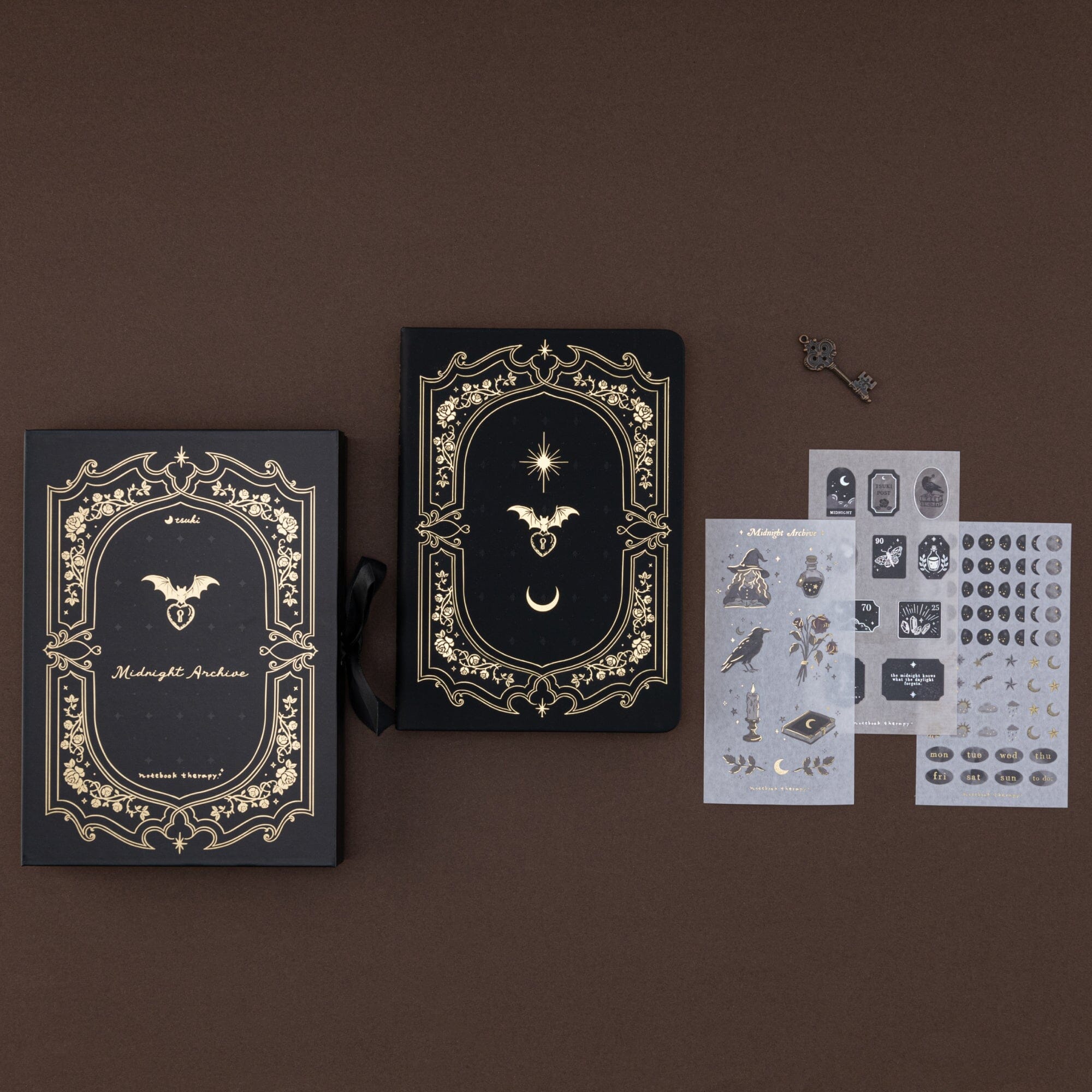 Tsuki ‘Midnight Archive’ Collector's Edition 2027 Moon Planner Bullet Journal ☾