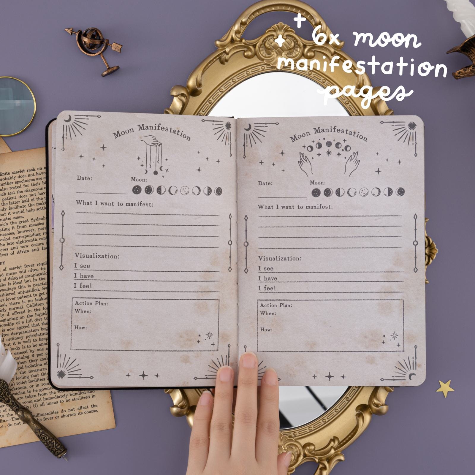 Tsuki ‘La Luna' Collector's Edition 2025 Moon Planner Bullet Journal ☾