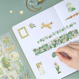 Tsuki ‘Secret Garden’ 3D Foil Sticker Set ☾