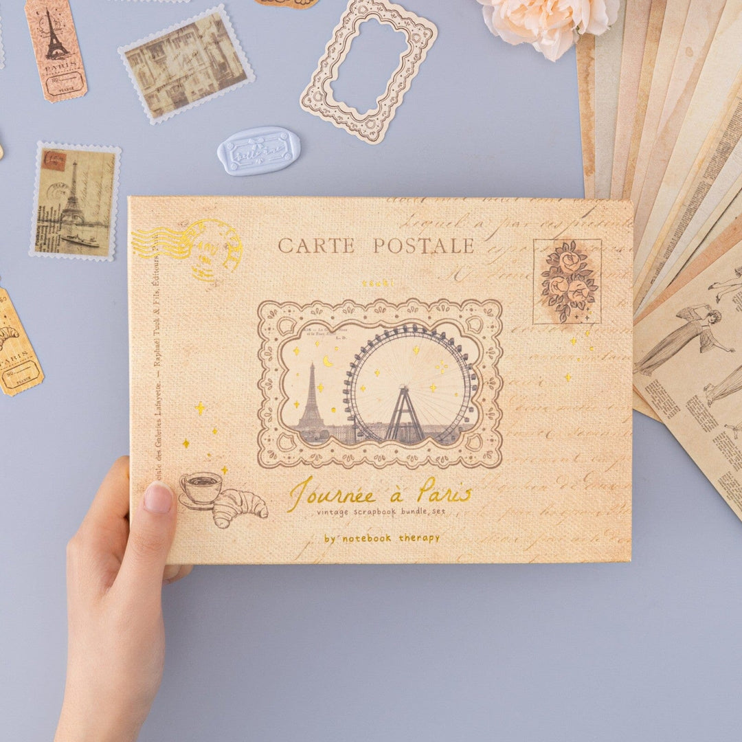 Tsuki ‘Journée à Paris’ Scrapbook Sticker Set ☾