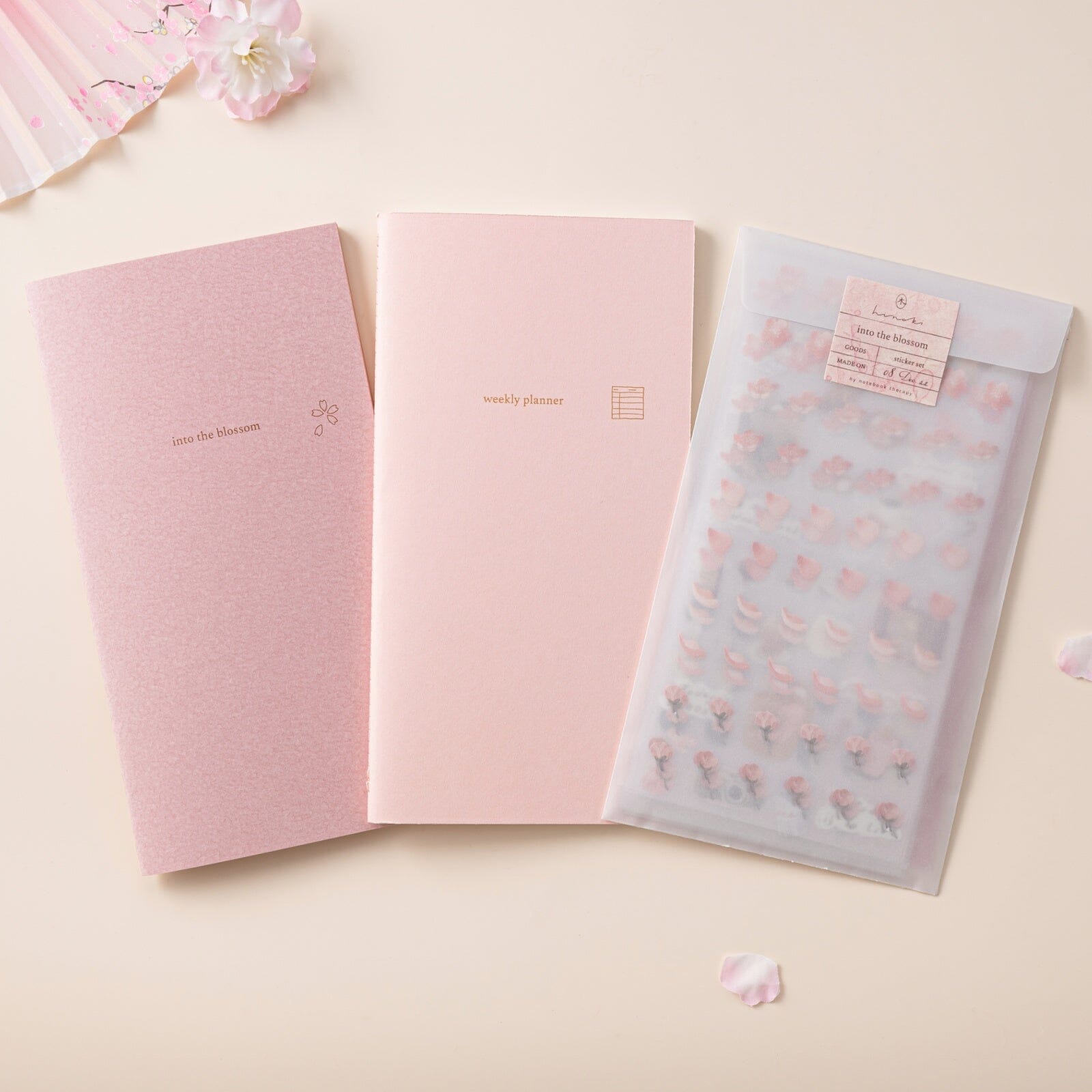 Hinoki into the blossom mixed insert + sticker set