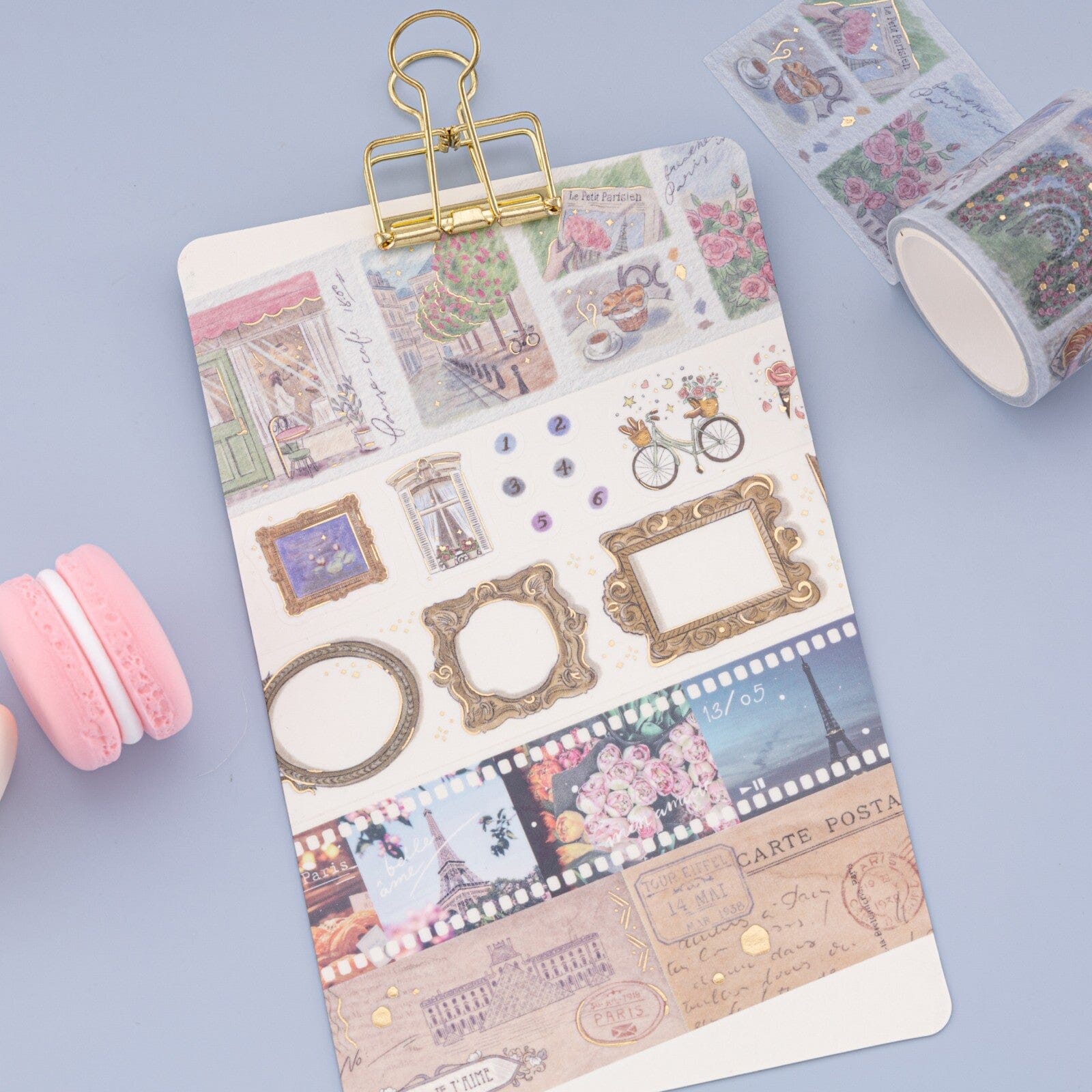 Tsuki ‘Journée à Paris’ Washi Tape Set ☾