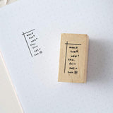 Tsuki Bullet Journal Tracking Stamp Set ☾