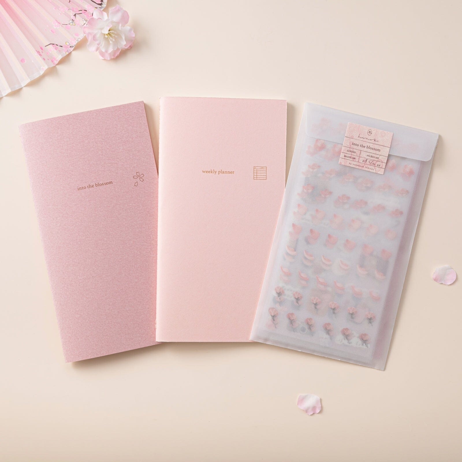 Hinoki into the blossom refills and sticker set 