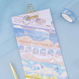 Tsuki ‘Cloud Dreamland’ Holographic Washi Tape Set ☾