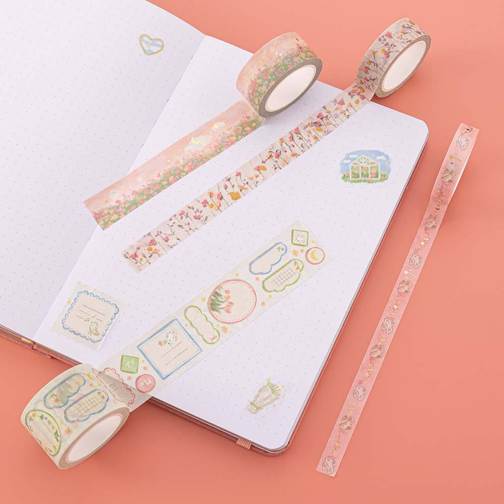 Tsuki ‘Suzume’ Washi Tape Set ☾