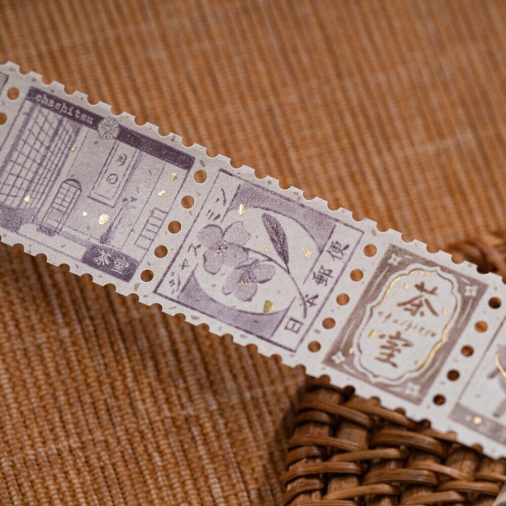 Hinoki - ‘Into the Tea Room’ PET + Washi Tape Set