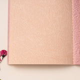 Close up of textured paper from Hinoki into the blossom mixed insert refill