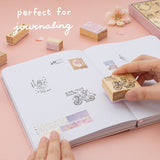 Tsuki ‘Sakura Breeze’ Bullet Journal Stamp Set ☾