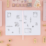 Tsuki ‘Sakura Breeze’ Bullet Journal Stamp Set ☾