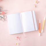 160GSM with bright white pages in spring edition bullet journal