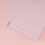 Close up of back icon from Tsuki Sakura Breeze limited edition bullet journal by Notebook Therapy