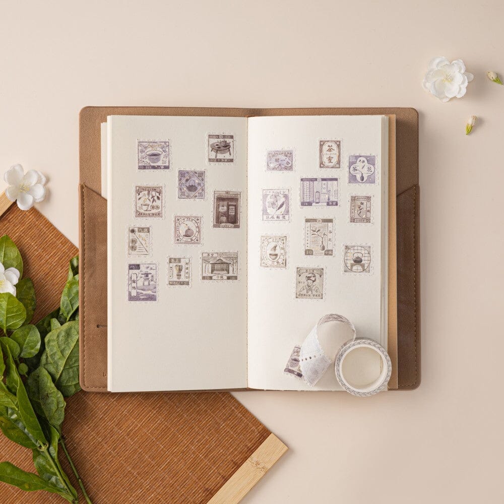 Hinoki - ‘Into the Tea Room’ PET + Washi Tape Set