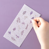 Tsuki ‘Watercolour Garden’ Stickers - Set Of 10