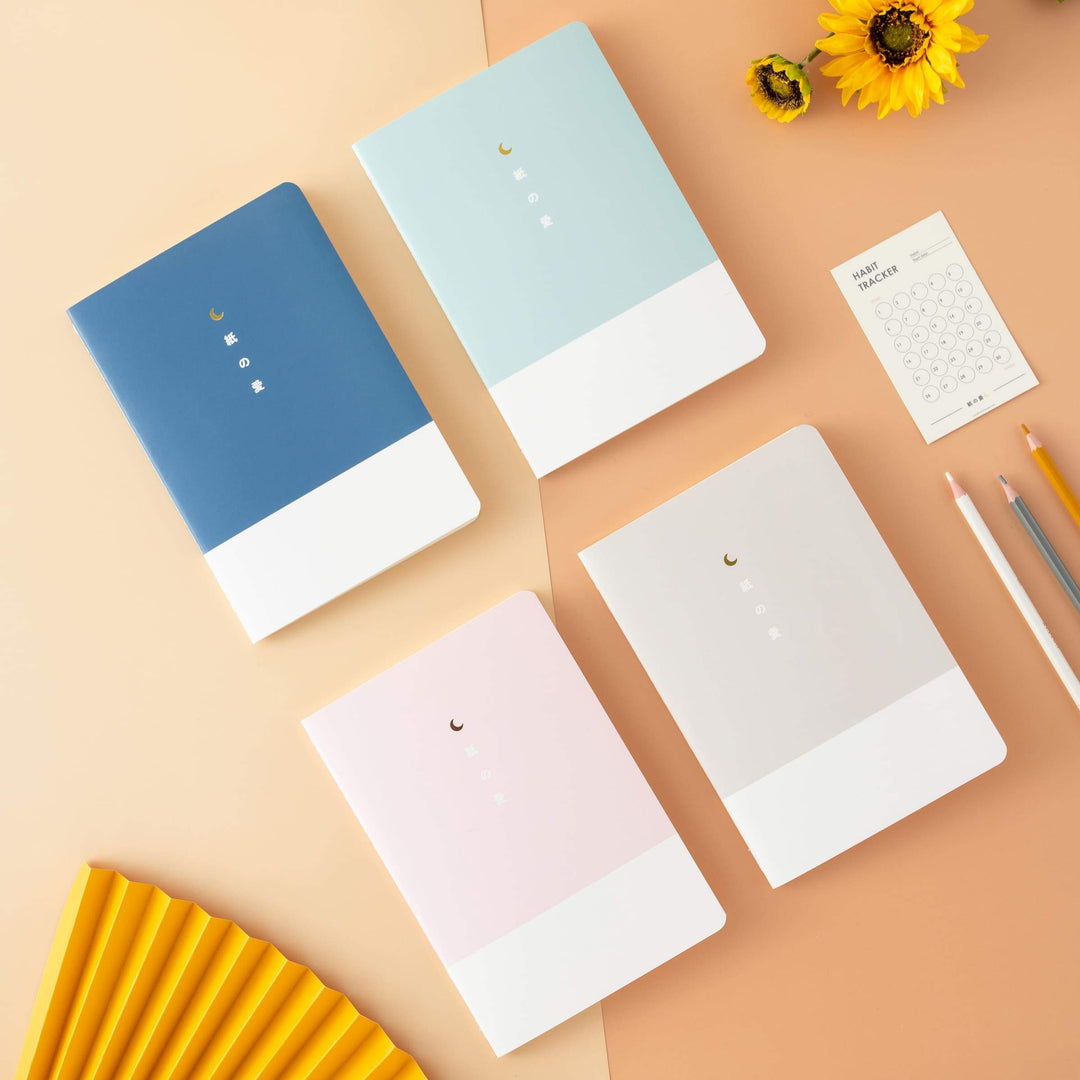 Tsuki 120GSM Bullet Journal - 4 set ☾