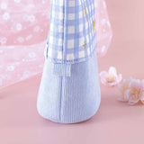 Close up of side of Tsuki ‘Sakura Journey’ Pop-Up Pencil Case with cherry blossoms and floral netting in light pink background