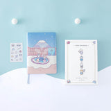 Tsuki ‘Four Seasons: Winter Edition’ Bullet Journal ☾ @milkkoyo x NotebookTherapy